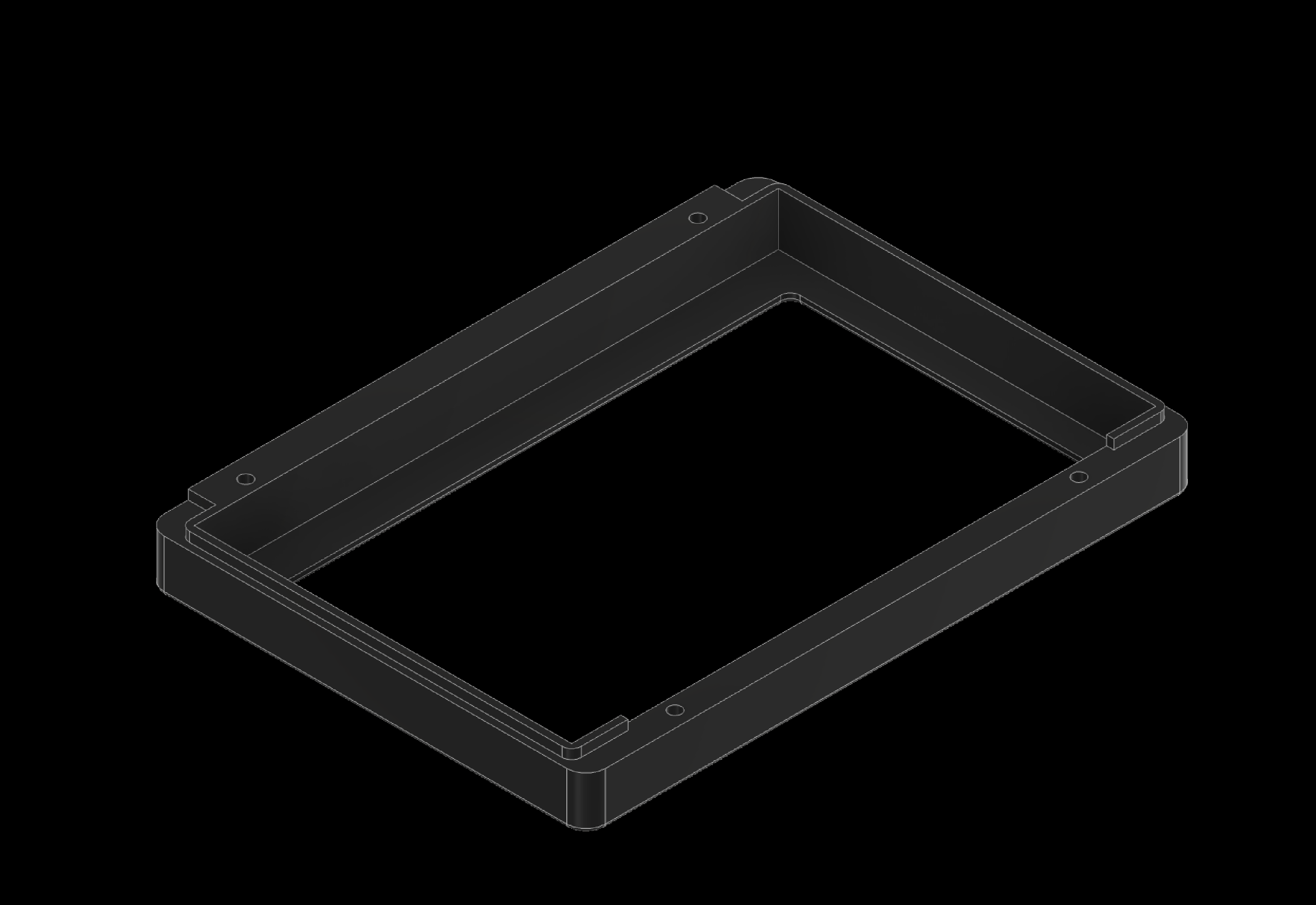 Front heat sink step 1