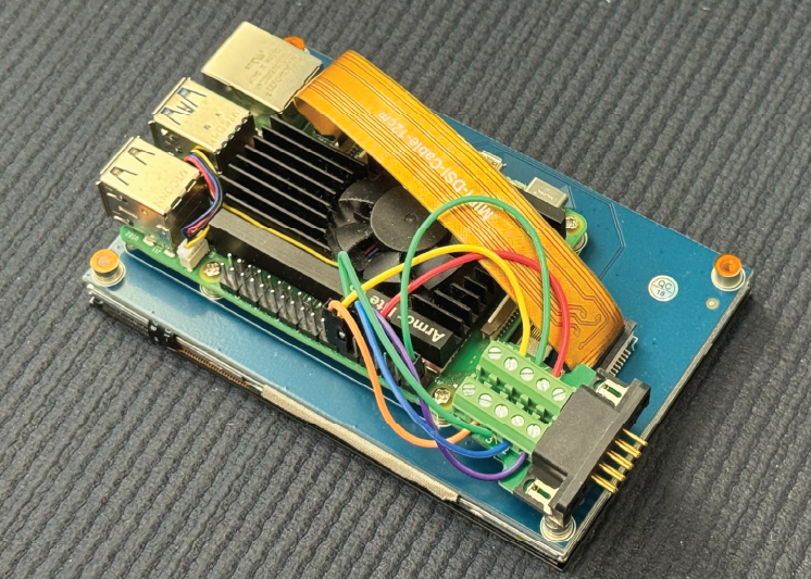 Completed wiring photo